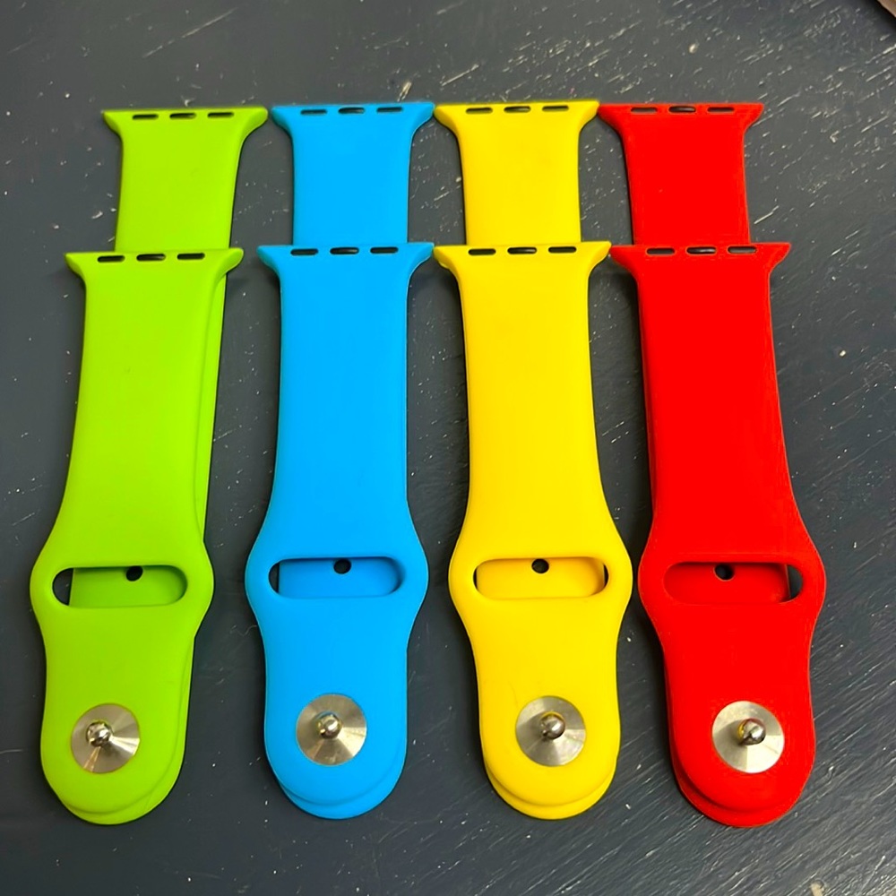 Off brand apple silicone bands